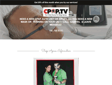 Tablet Screenshot of cpap.tv